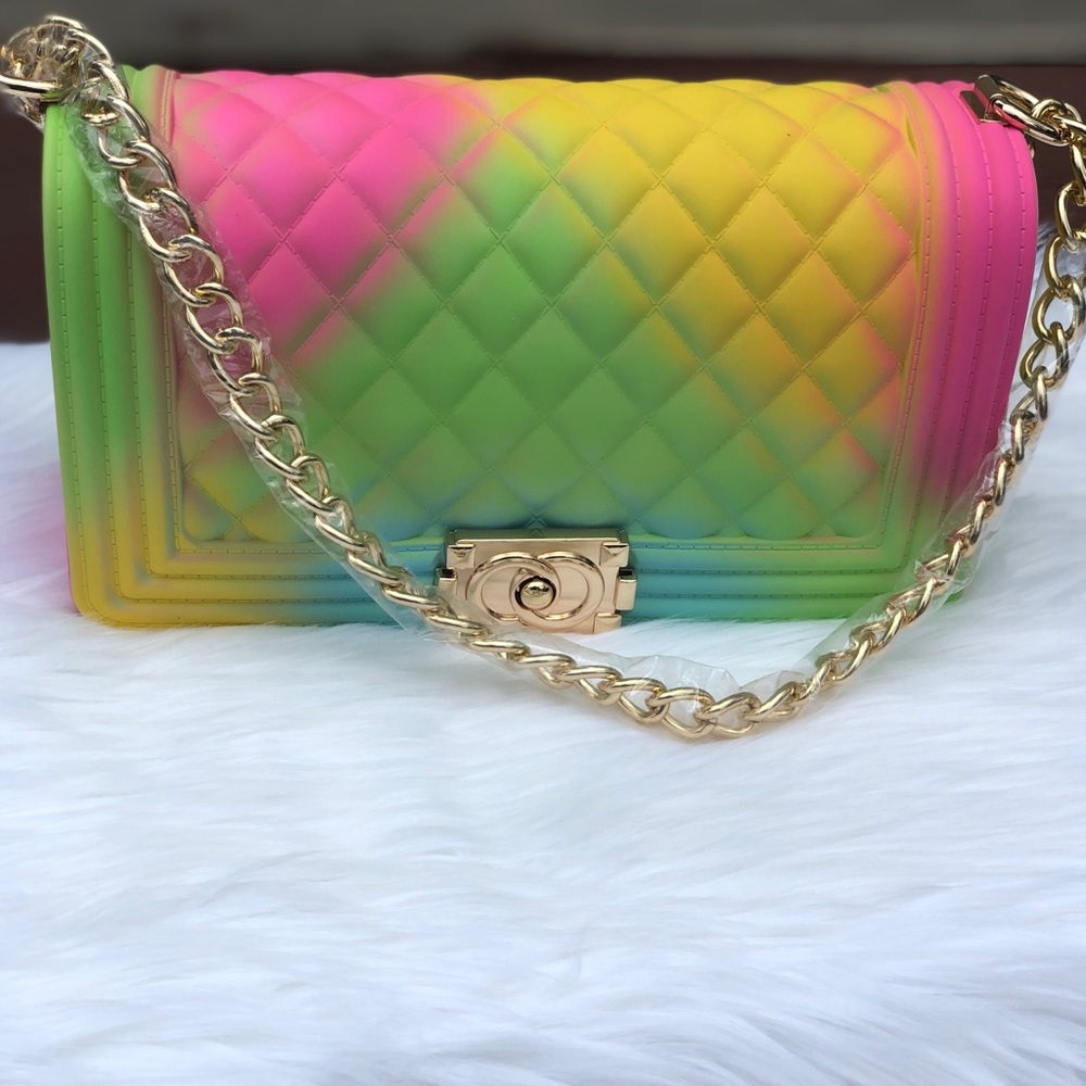 Rainbow purse